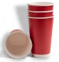 Просмотр фото... Стакан Красный бумажный д/гор. напитков 400 мл. двухслойный d 90 (50/1000)